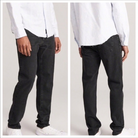 Abercrombie athletic slim jeans Clearance